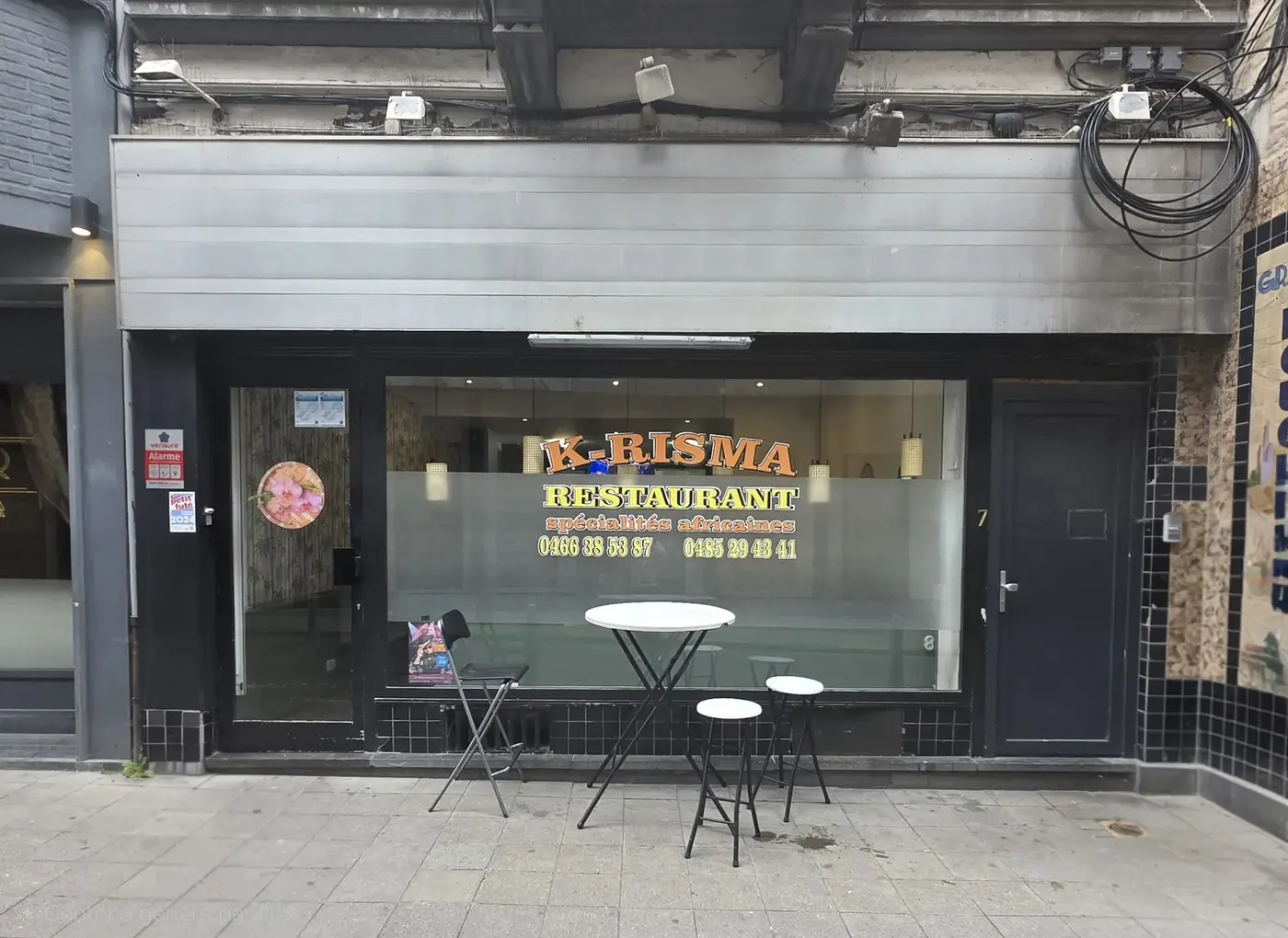 Façade du K-RISMA PCK, Rue du Pont 7 à Liège